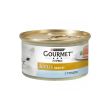 Влажный корм Purina Gourmet Gold для кошек, с тунцом, 85 г