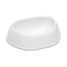 Миска Moderna Sensibowl для собак і котів, пластик, біла, 350 мл, 20×15×6.3 см