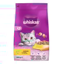 Сухой корм Whiskas для кошек, с курицей, 300 г