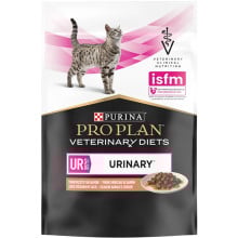 Влажный корм Purina Veterinary Diets Urinary для кошек, при заболевании мочеполовой системы, с лососем, 85 г