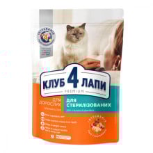 Влажный корм Клуб 4 Лапы Premium для стерилизованных кошек, с курицей в желе, 80 г