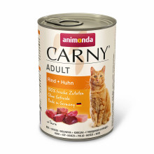 Консервы Animonda Carny для кошек, с говядиной и курицей, 400 г
