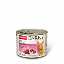 Консервы Animonda Carny для кошек, с говядиной, индейкой и креветками, 200 г