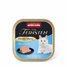 Консерви Animonda Vom Feinsten паштет для котів, з індичкою і фореллю, 100 г