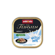 Консервы Animonda Vom Feinsten для кошек, кусочки кролика в сливочном соусе, 100 г