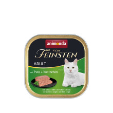 Консерви Animonda Vom Feinsten паштет для котів, з індичкою і кроликом, 100 г