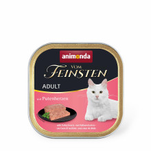 Консерви Animonda Vom Feinsten паштет для котів, з індичими серцями, 100 г