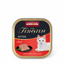 Консервы Animonda Vom Feinsten паштет для котят, с говядиной, 100 г