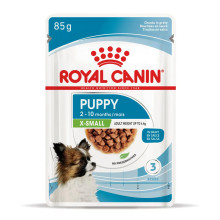 Влажный корм Royal Canin X-Small Puppy для щенков миниатюрных пород, 85 г