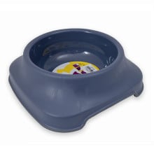 Миска Irak Plast для собак та котів, пластик, синій, 1 л