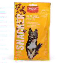 Ласощі Mera Snacker Geflugel для собак, м'які снеки з птицею, 200 г