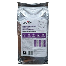 Сухой корм AnimAll My cat для взрослых кошек, с индейкой и уткой, 12 кг