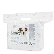 Пелюшки HygiTend для собак, з активованим вугіллям, 60×60 см, 30 штук
