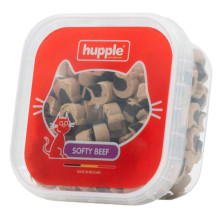 Ласощі Hupple Softy Beef для котів, м'які котячі мордочки з яловичиною, 80 гр