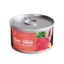 Влажный корм Savory Chicken Fillets rich in Mackerel in Jelly for Adult Cats для взрослых котов, филе тунца с макрелью в желе, 70 г