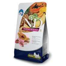 Сухий низькозерновий корм Farmina N&D TROPICAL SELECTION для дорослих собак дрібних порід, з ягням і тропічними фруктами, 5 кг
