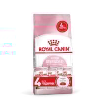 Акционный набор Royal Canin Kitten Sterilised для стерилизованных котят до 12 месяцев, 2 кг + 4 пауча в подарок