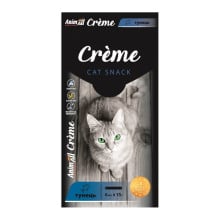 Лакомство AnimAll Сrème для кошек, со вкусом тунец, 6×15 г