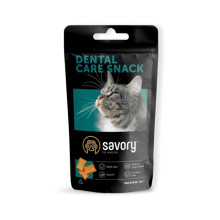 Лакомство Savory Dental Care Snack для кошек, для зубов, 60 г
