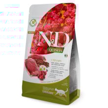 Сухий корм Farmina N&D Urinary для дорослих кішок, профілактика сечокам'яної хвороби, качка, кіноа, журавлина та ромашка, 300 г