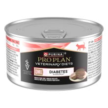 Влажный корм Purina Pro Plan Veterinary Diets DM Diabets для взрослых кошек, для регулировки поступления глюкозы, 195 г