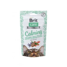 Ласощі Brit Care Functional Snack Calming для котів напіввологі заспокійливі, 50 г