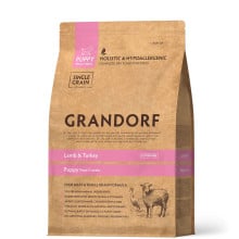 Сухой корм Grandorf Dog Puppy Lamb & Turkey для щенков от 3 недель и беременных сук, ягненок и индейка, 10 кг