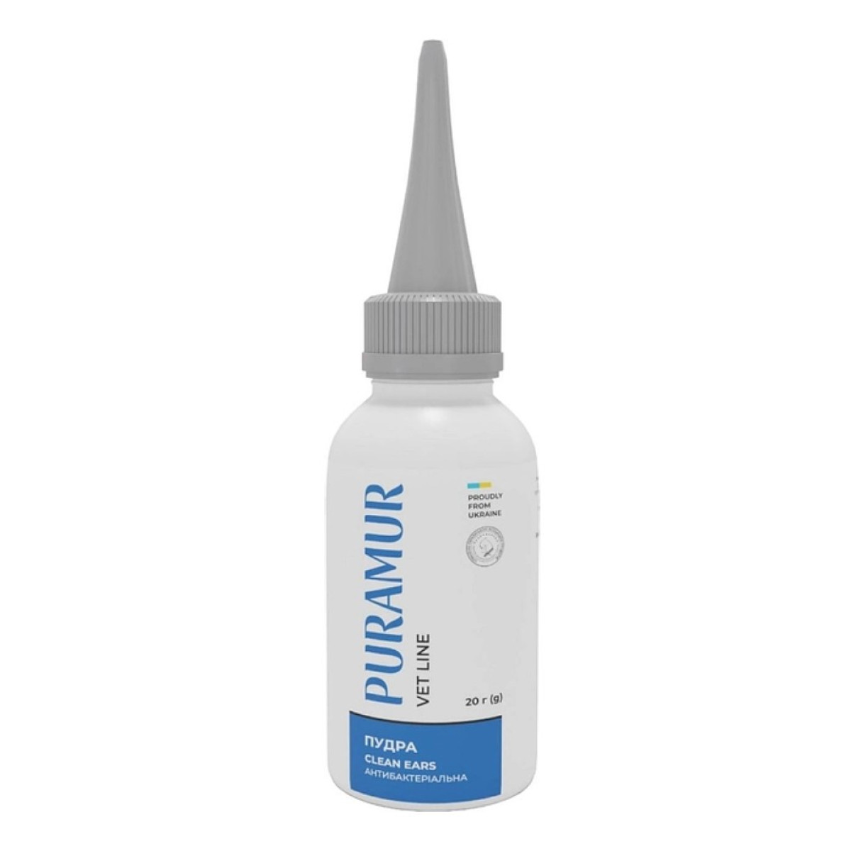 Пудра Puramur Clean Ears для кошек и собак, антибактериальная, 20 г ...