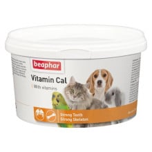 Вітамінно-мінеральний комплекс Beaphar Vitamin cal для собак, котів, гризунів і декоративних птахів, 250 г