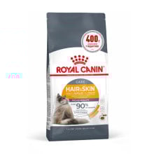Сухой корм Royal Canin Hair & Skin Care для кошек, уход за шерстью, 1.6 кг + 400 г в подарок