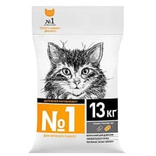 Деревний наповнювач Collar, для кішок, 13 кг