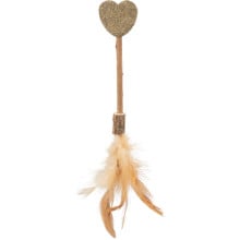 Игрушка Trixie Matatabi Lolly Heart для кошек, мататаби с сердечком из кошачьей мяты, 23 см