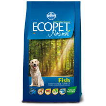 Сухой корм Farmina Ecopet Natural Adult Medium для взрослых собак средних пород с чувствительным пищеварением, с рыбой, 2.5 кг