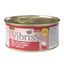 Консерва Croci Vibrisse Jelly для кошек, тунец, креветки в желе, 70 г