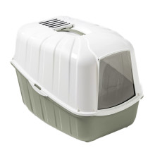 Туалет MPS Komoda Light Green для котів, бокс з фільтром, cвітло-зелений, 54×39×40 см