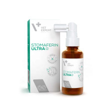 Гель Vet Expert Stomaferin Ultra для підтримання здоров'я ротової порожнини у котів і собак, 30 мл
