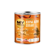 Вологий корм Мій чемпіон, шматочки в желе з Індичкою, для собак, 415 г