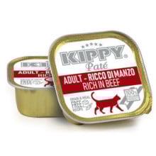 Влажный корм Kippy для кошек, паштет с говядиной, 90 г
