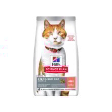 Сухой корм Hill's Science Plan Adult Sterilised Cat Salmon для взрослых стерилизованных кошек, лосось, 0.3 кг