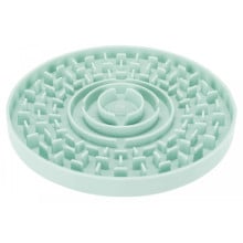 Миска Trixie Junior для цуценят, для повільного годування, блакитна, пластик, 21 см