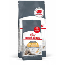Сухой корм Royal Canin Hair & Skin Care для кошек с проблемной шерстью, 2 кг + 400 г в подарок
