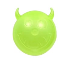 Мяч AnimAll Fun чёртик с пищалкой для собак и кошек, 65 мм, зеленый