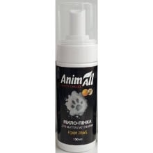 Мыло-пенка AnimAll для мытья лап животных, 150 мл