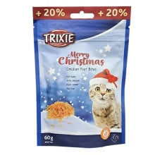 Лакомство Trixie Xmas Premio для кошек, кусочки из куриного филе, 60 г