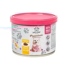 Консервы Pet Chef Chicken для взрослых кошек, кусочки в желе, с курицей, 200 г