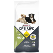 Сухий суперпреміум корм Versele-Laga Opti Life Adult Maxi для собак, великих порід, курка, 12.5 кг