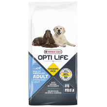 Сухой корм Versele-Laga Opti Life Sterilised Light для стерилизованных собак с лишним весом средних и крупных пород, 12.5 кг