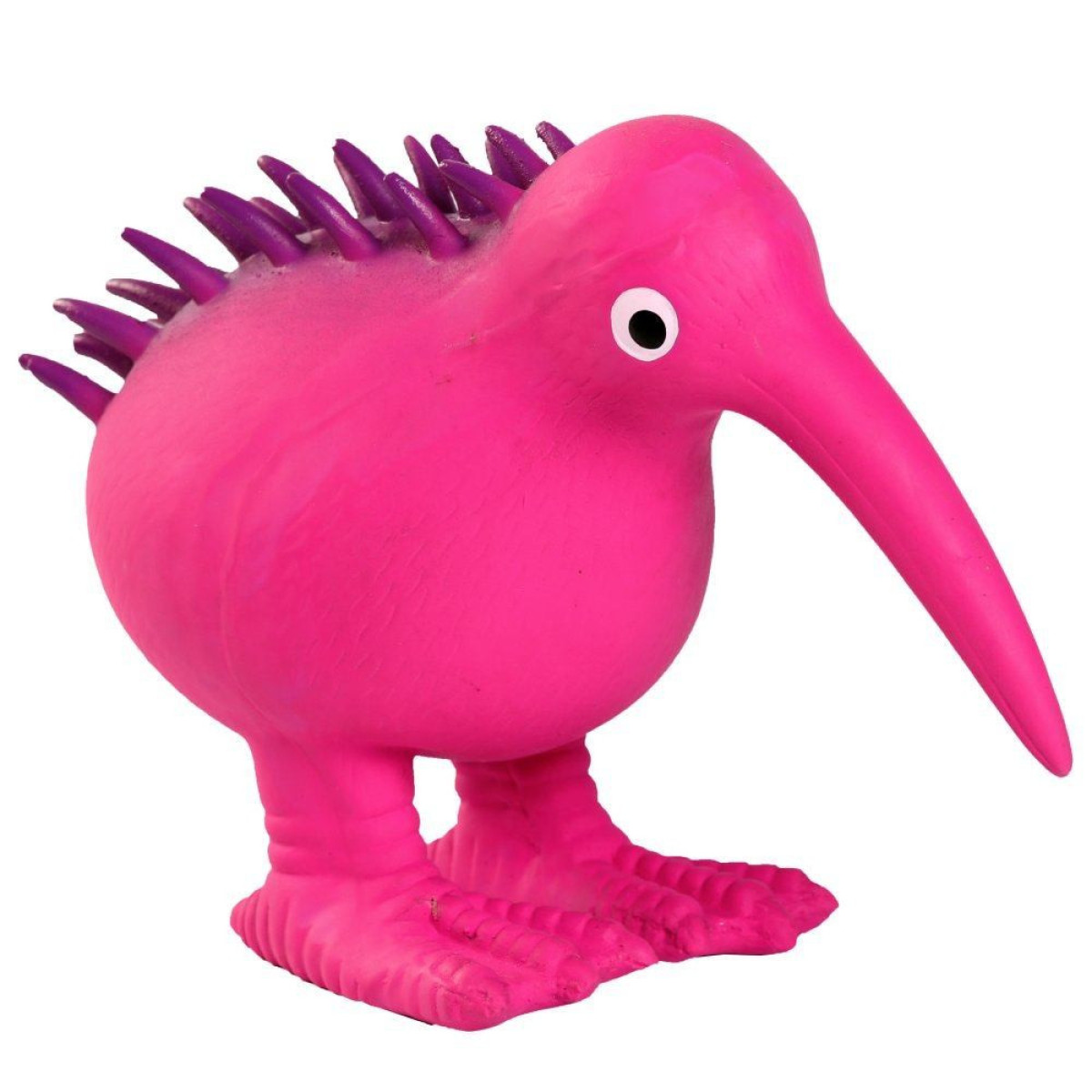 Игрушка Kiwi Walker Птица киви для собак, розовая, 8.5 см. купить в ...