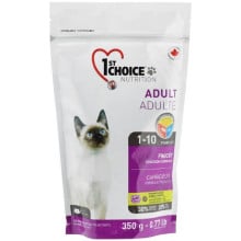 Сухой корм 1st Choice Adult Finicky Chicken для активных кошек, с курицей и финиками, 350 г