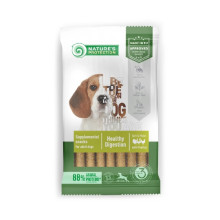 Ласощі Nature's Protection Healthy Digestion для дорослих собак всіх порід, з домашнім птахом, 110 г
